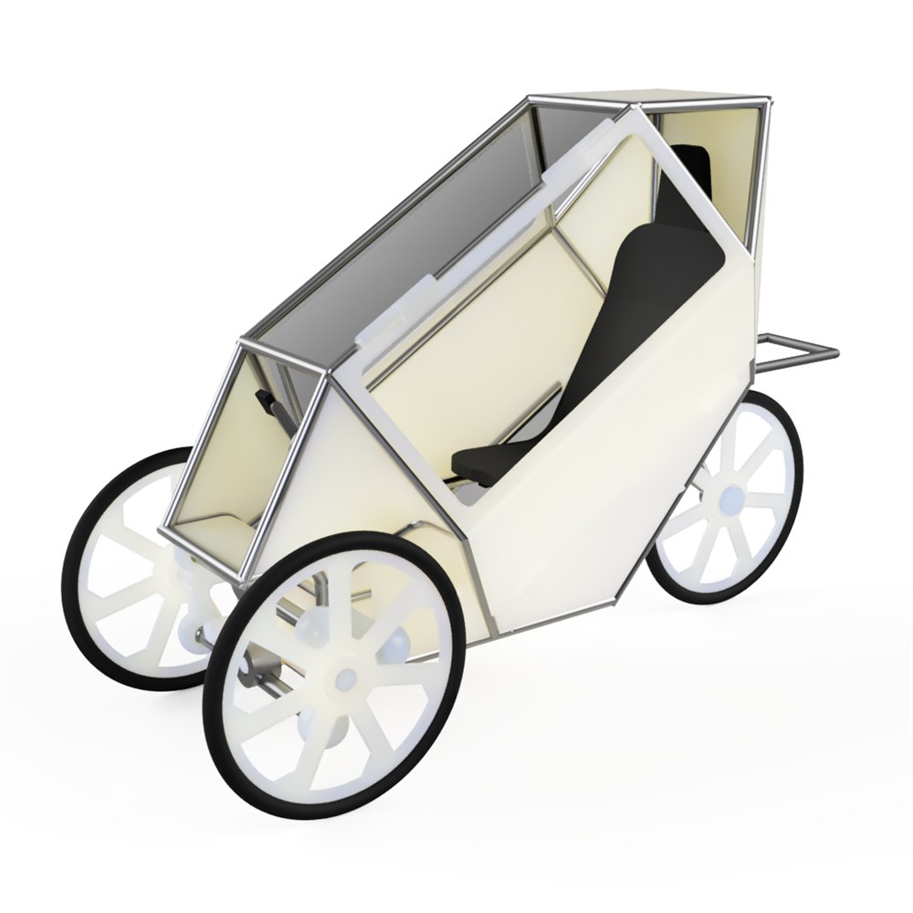 Rendu 3D du véhicule STEV-E