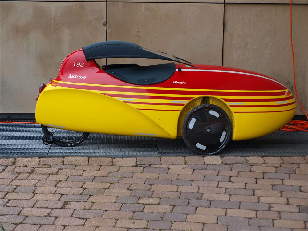 Mango velomobile